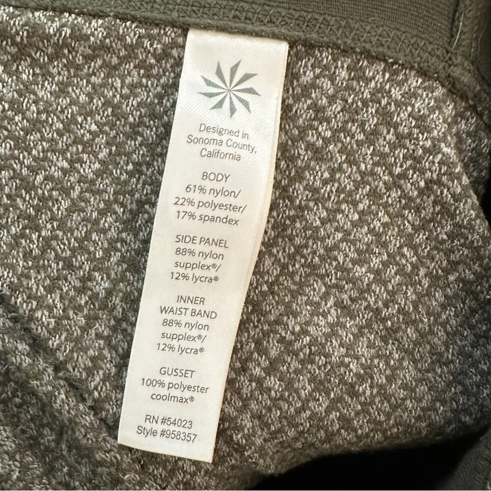 Athleta Criss Cross Drifter Tights Green Sz Small‎ - Picture 11 of 12